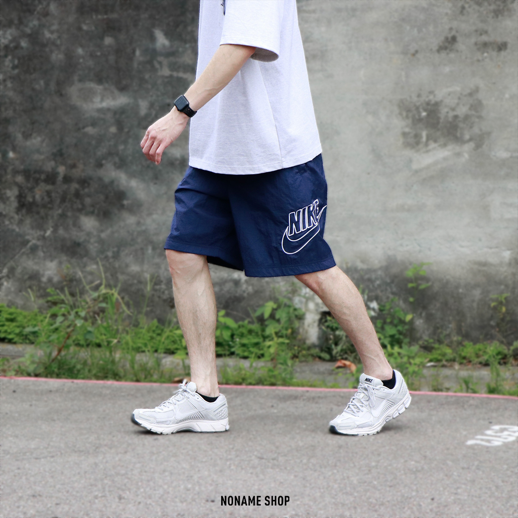 NIKE NSW Sportswear 字勾空心 尼龍 休閒短褲 兩色 (男款)