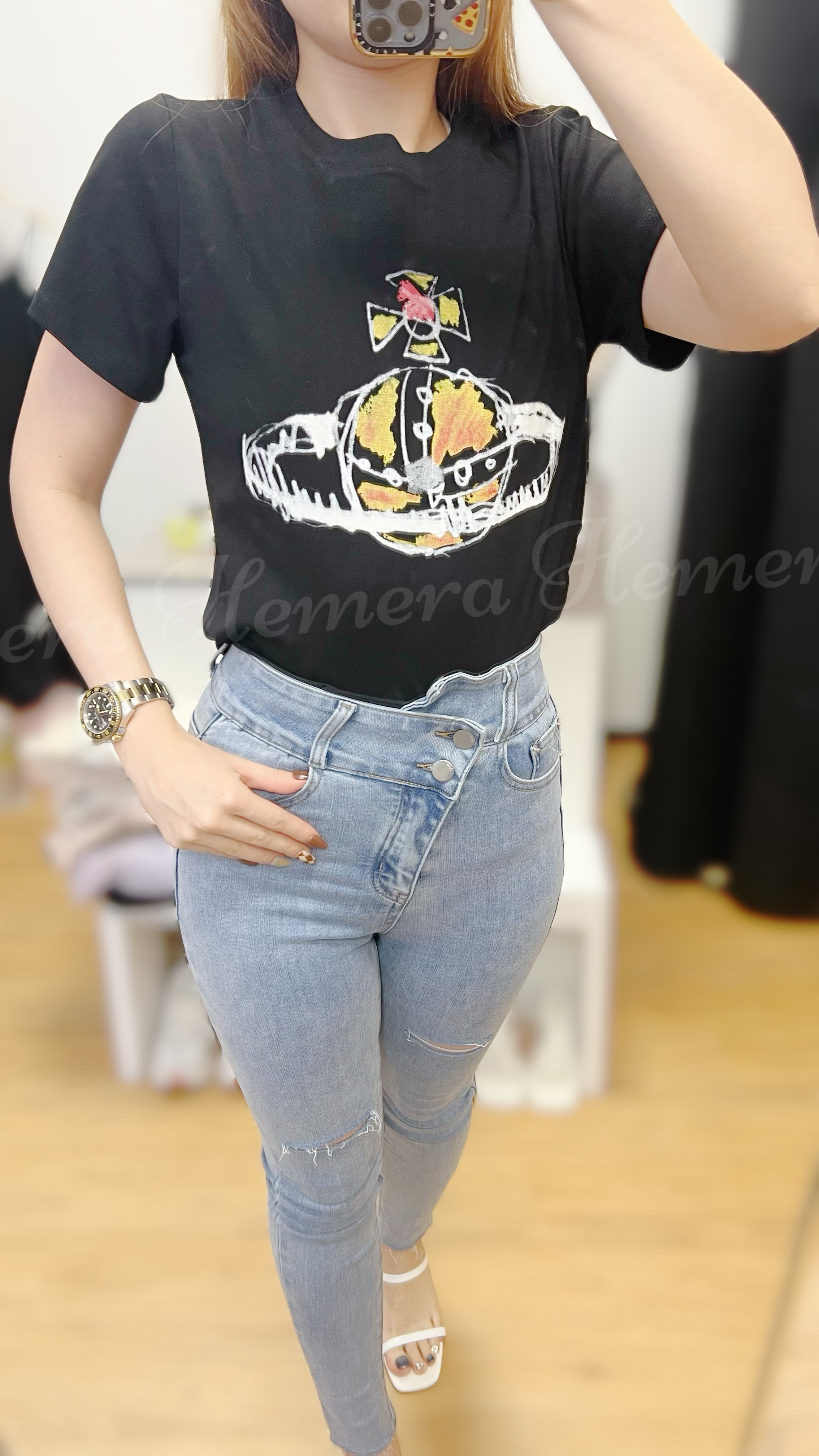 TP23W0634 星球短版T-SHIRT