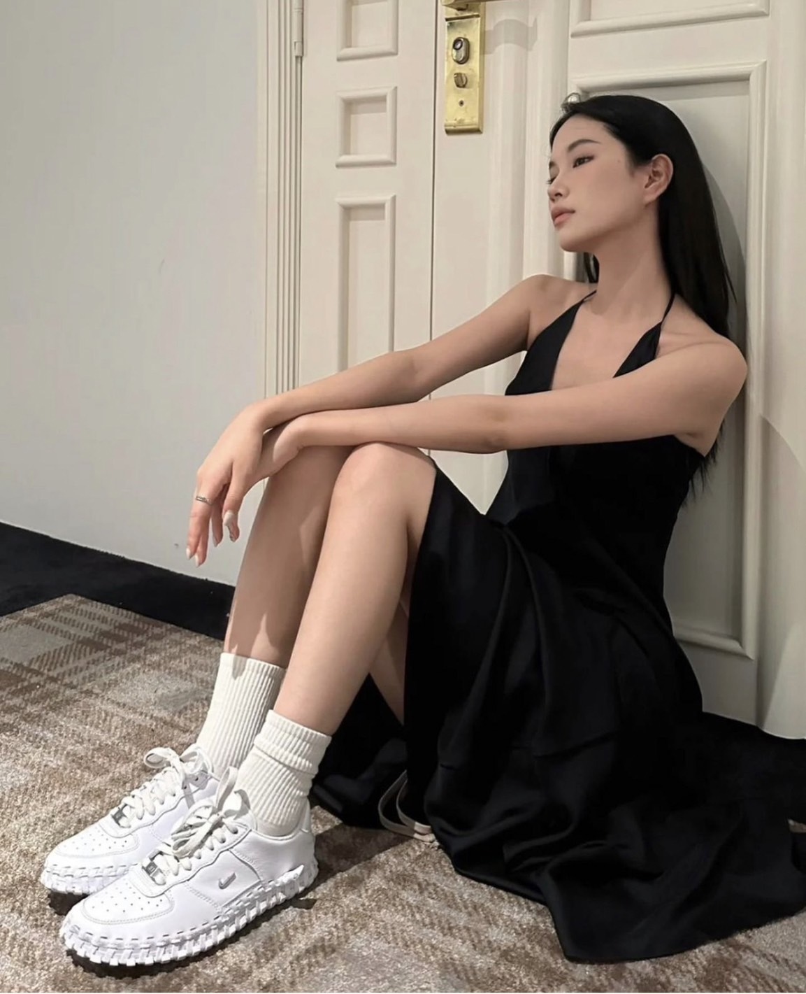預購 JACQUEMUS X NIKE J FORCE 1 聯名 法國品牌 精品 芭蕾風 編織鞋