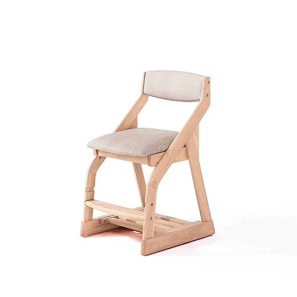Calla 可調式實木成長椅(兩色可選)