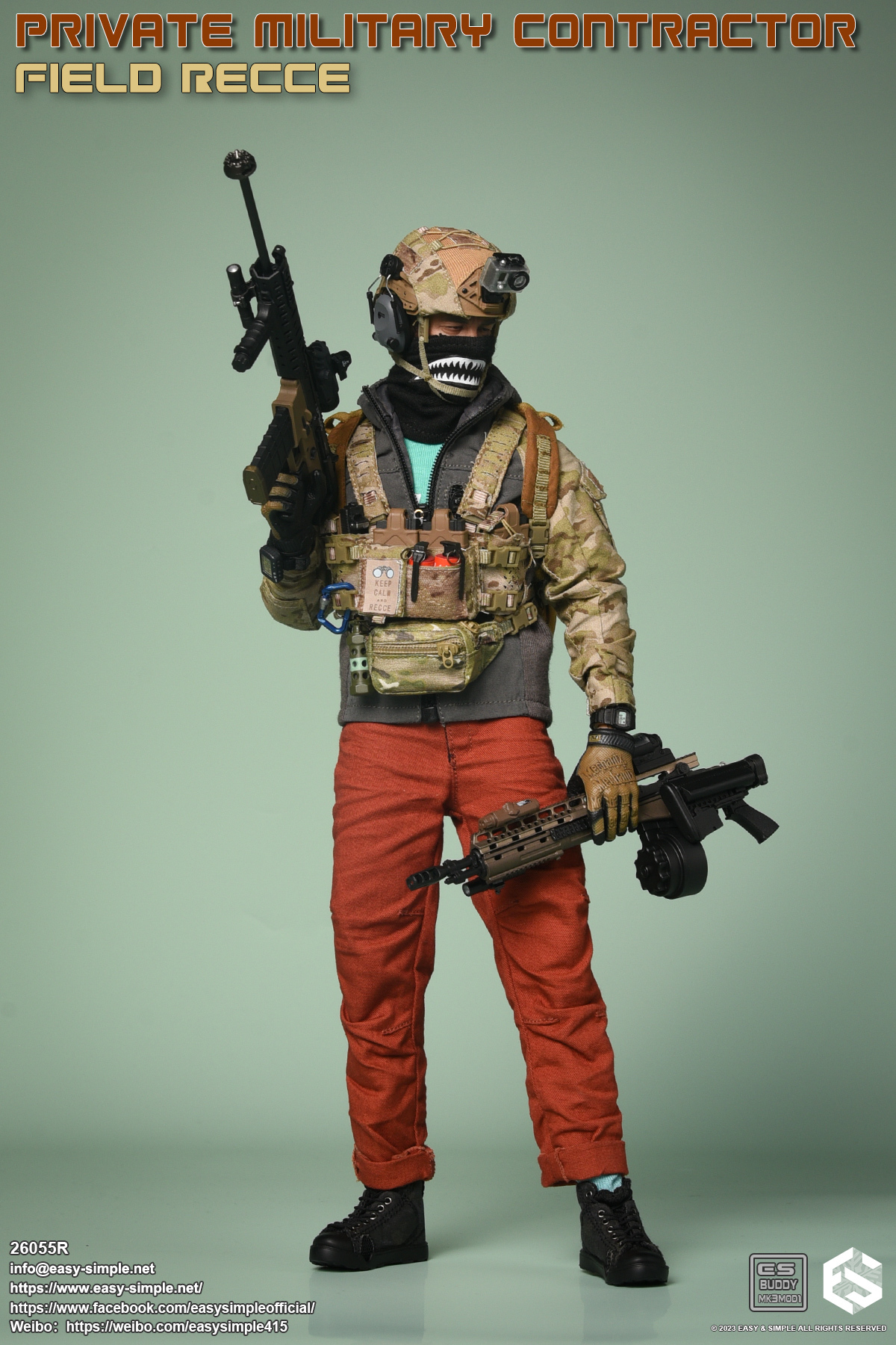 Easy&Simple : 1/6 26055R 私人軍事承包商實地勘察