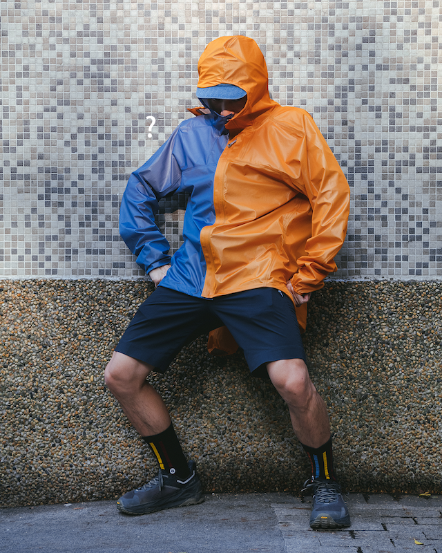 Houdini The Orange Jacket 男高透氣雨衣橘色