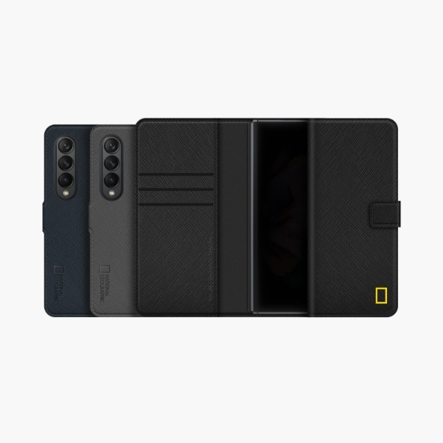 National Geographic Galaxy Z Fold4 Business Wallet Case