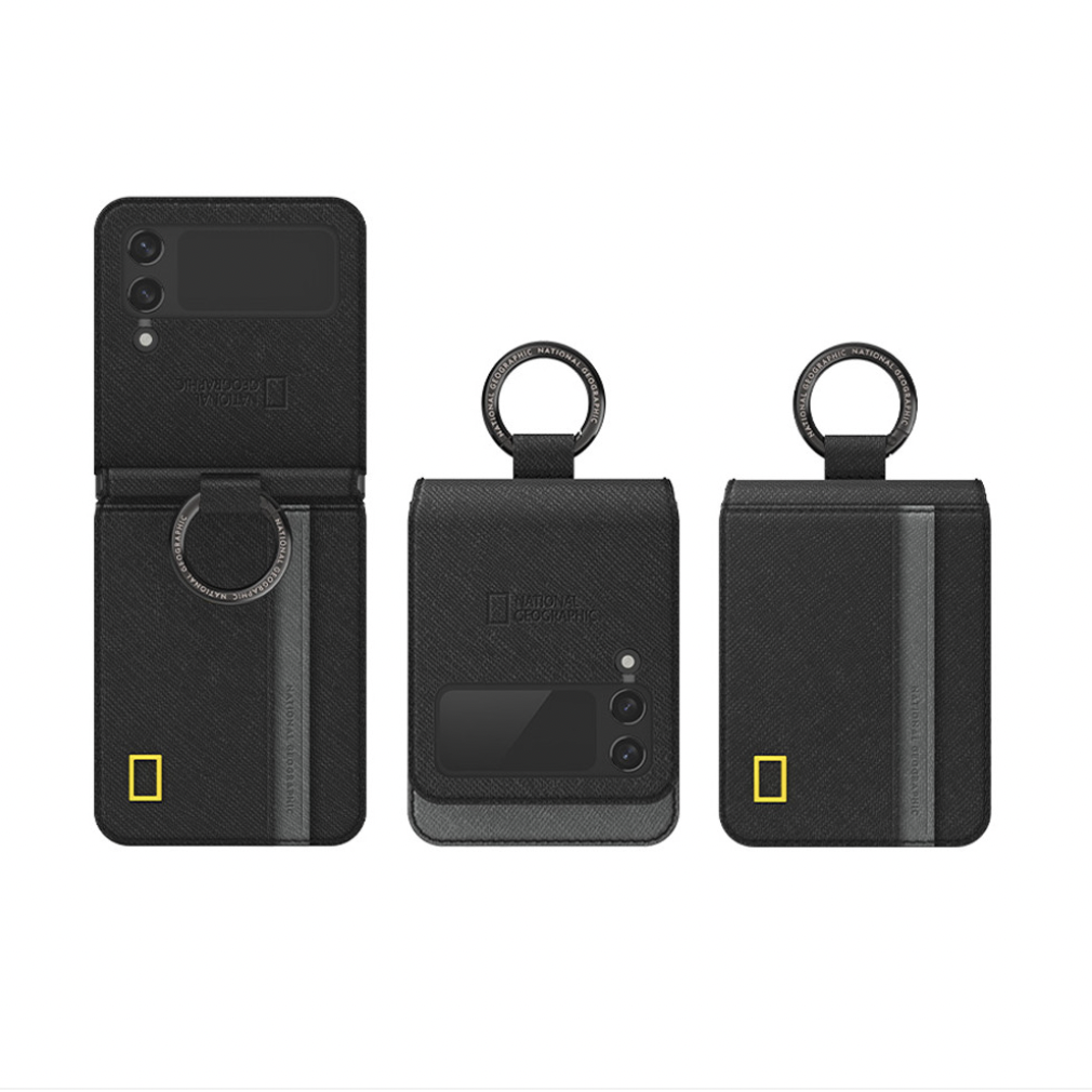 National Geographic Galaxy Z Flip 4 Business Wallet Case