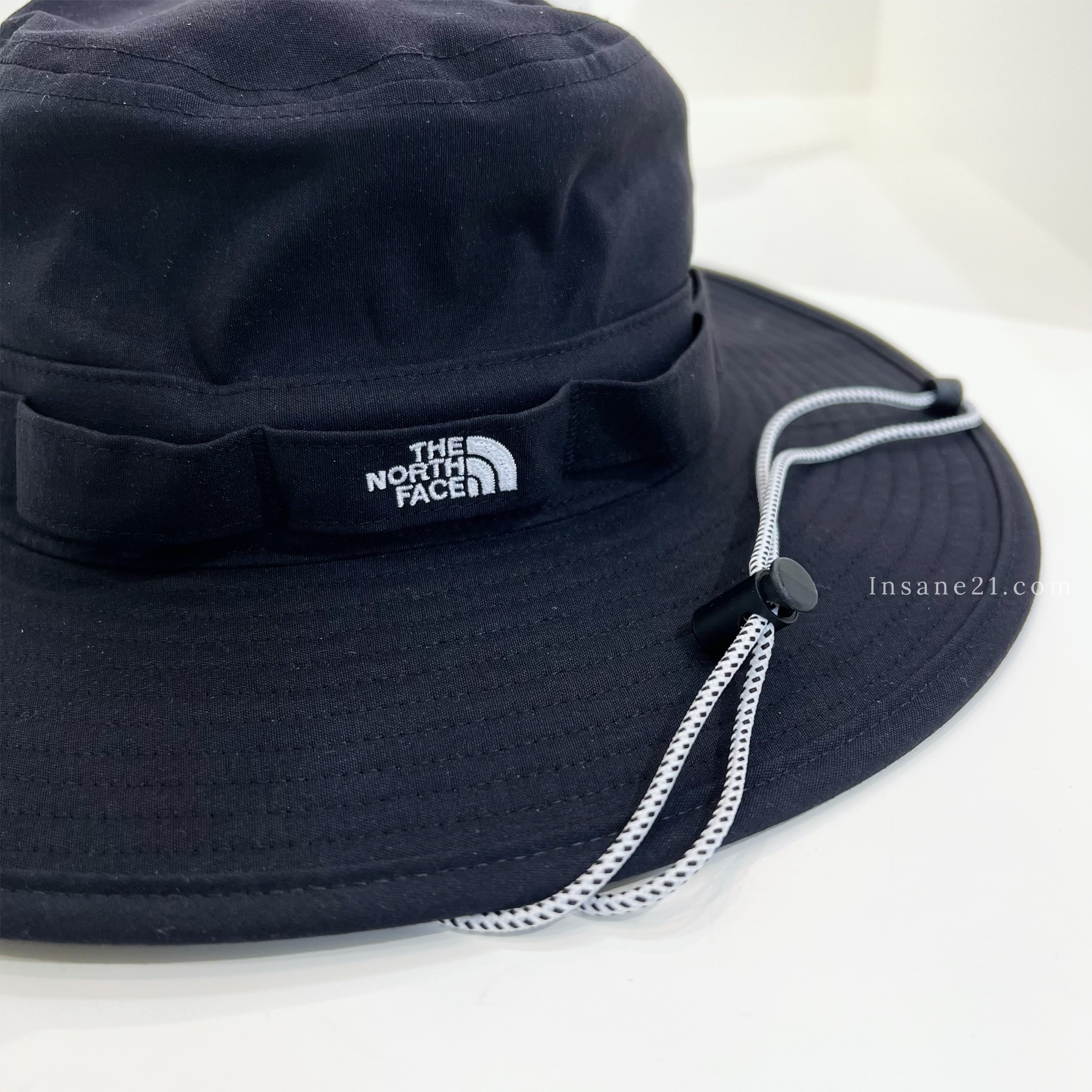 THE NORTH FACE 透氣編織繩 漁夫帽 黑 軍綠 卡其 NN02348Z