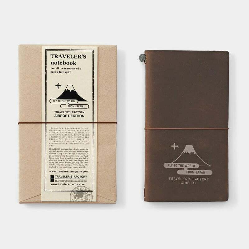 Traveler's Notebook ｜TN 旅人筆記本 成田機場 限定版 標準尺寸