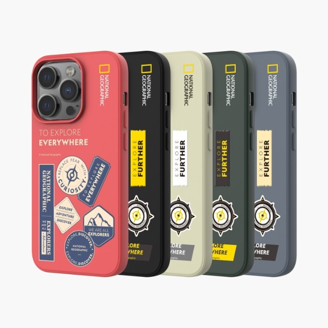 National Geographic iPhone 14 Series Palette Color Wappen Case