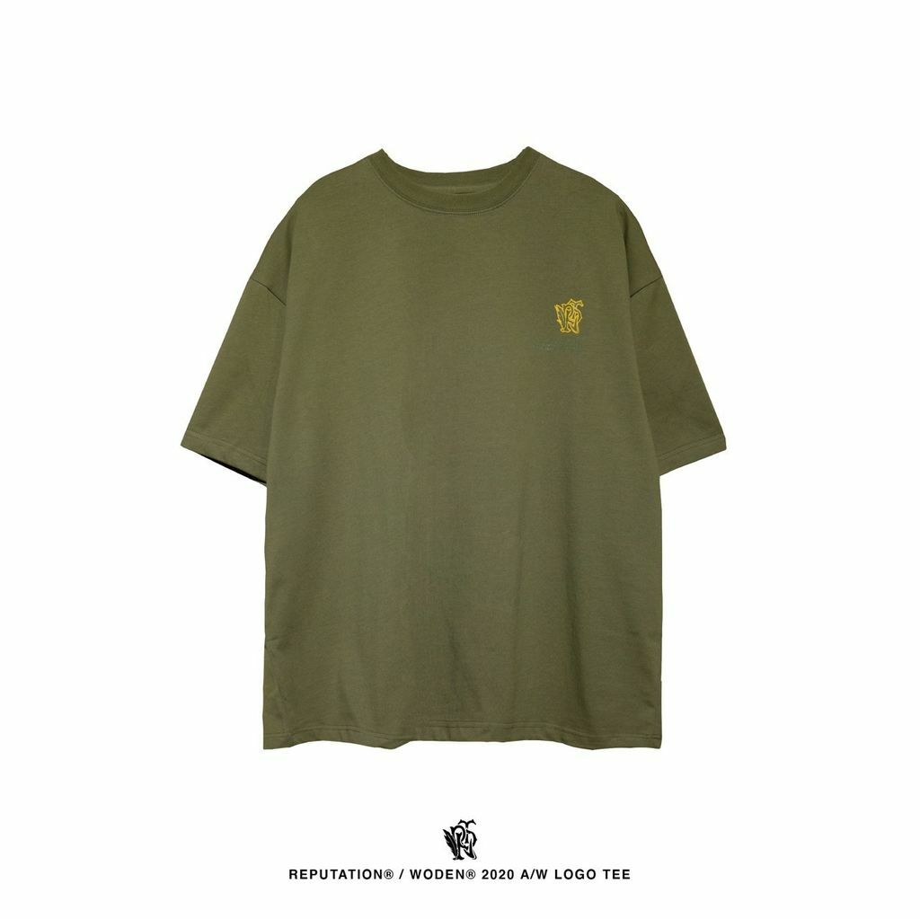 REPUTATION® / WODEN® 2020 A/W LOGO tee 綠
