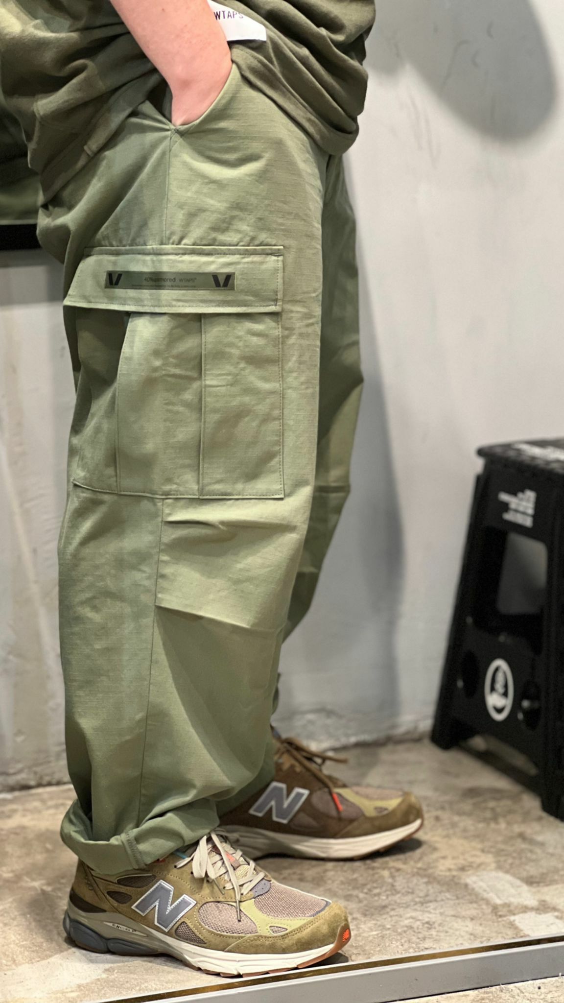 size03＜WTAPS＞MILT9601 /TROUSERS NYCO. RIPSTOP