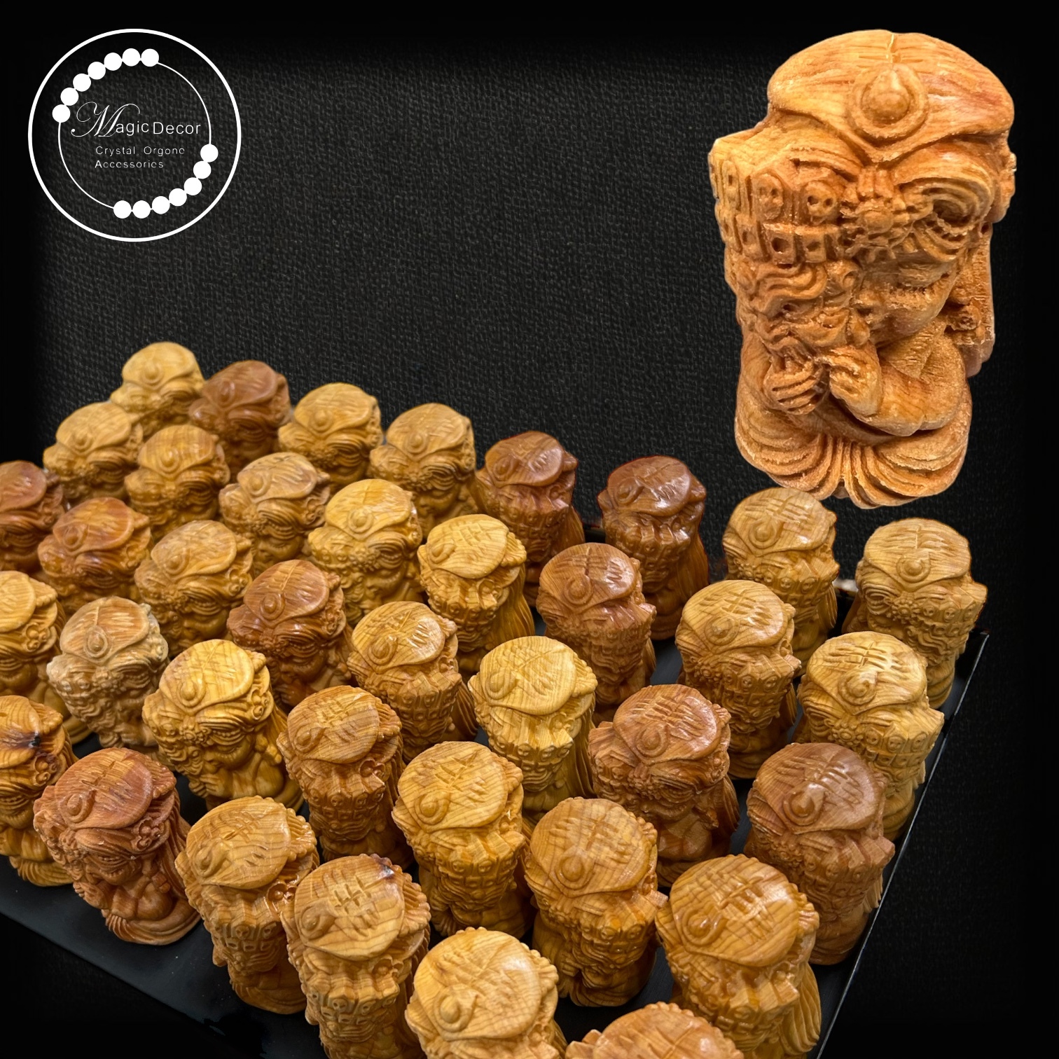 240414 - D77 高油崖柏木扎基拉姆擺件（小）