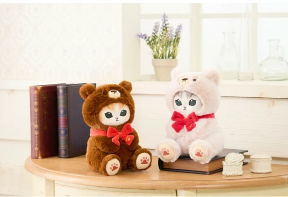 Mofusand貓 日本限定 熊啤啤大公仔