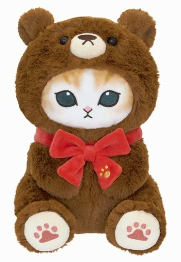 Mofusand貓 日本限定 熊啤啤大公仔