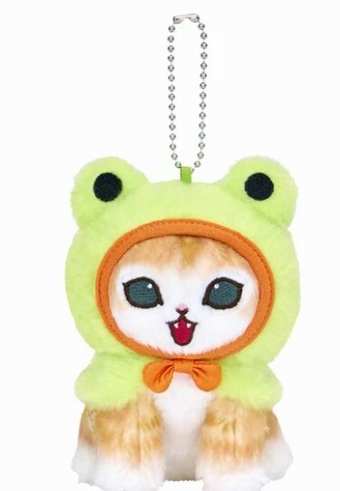 Mofusand貓 6月新款 長毛種 青蛙/蝸牛公仔