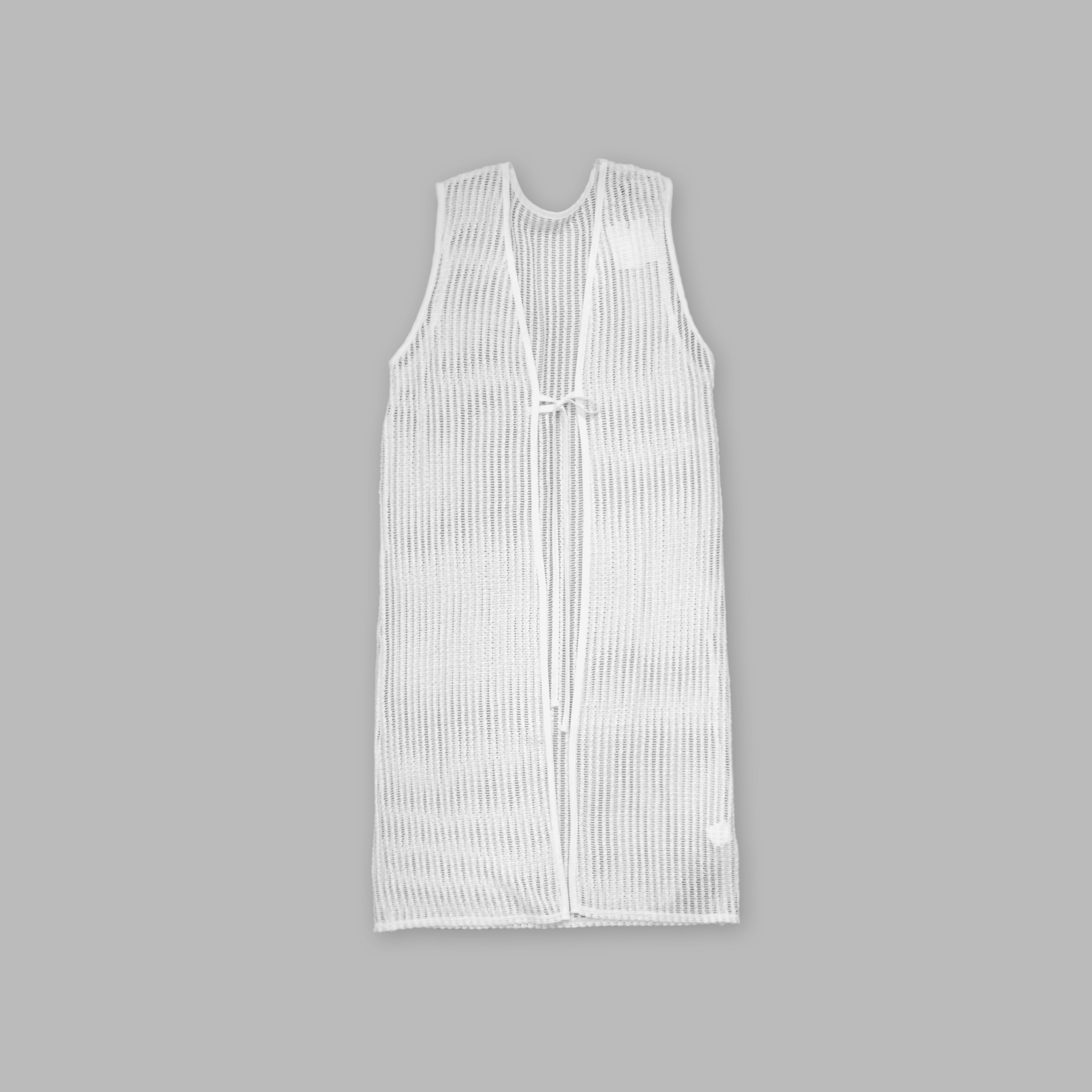 J.P.L. 開襟繫帶網格長罩衫 ‹ 2 Way › ╭ 3色 ╮