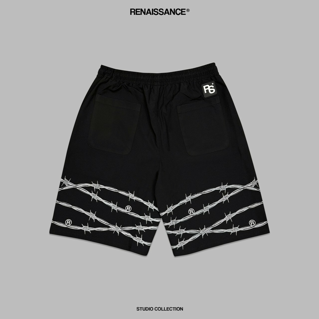 RENAISSANCE 尼龍鐵絲荊棘 R Logo短褲 ‘’ Nylon Wire Shorts ‘’