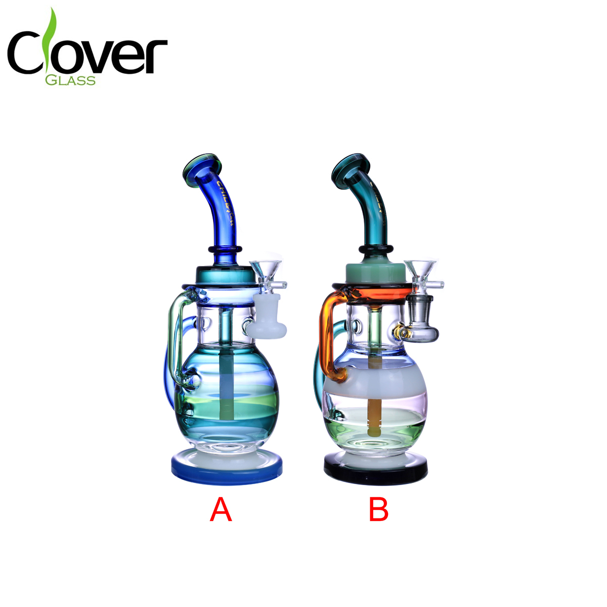 Chill Glass - JLD-82 Glass Bong 玻璃水煙壺（27.5cm）