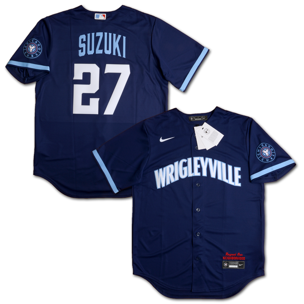 Nike 芝加哥小熊隊 鈴木誠也 City Connect 球迷版 球衣