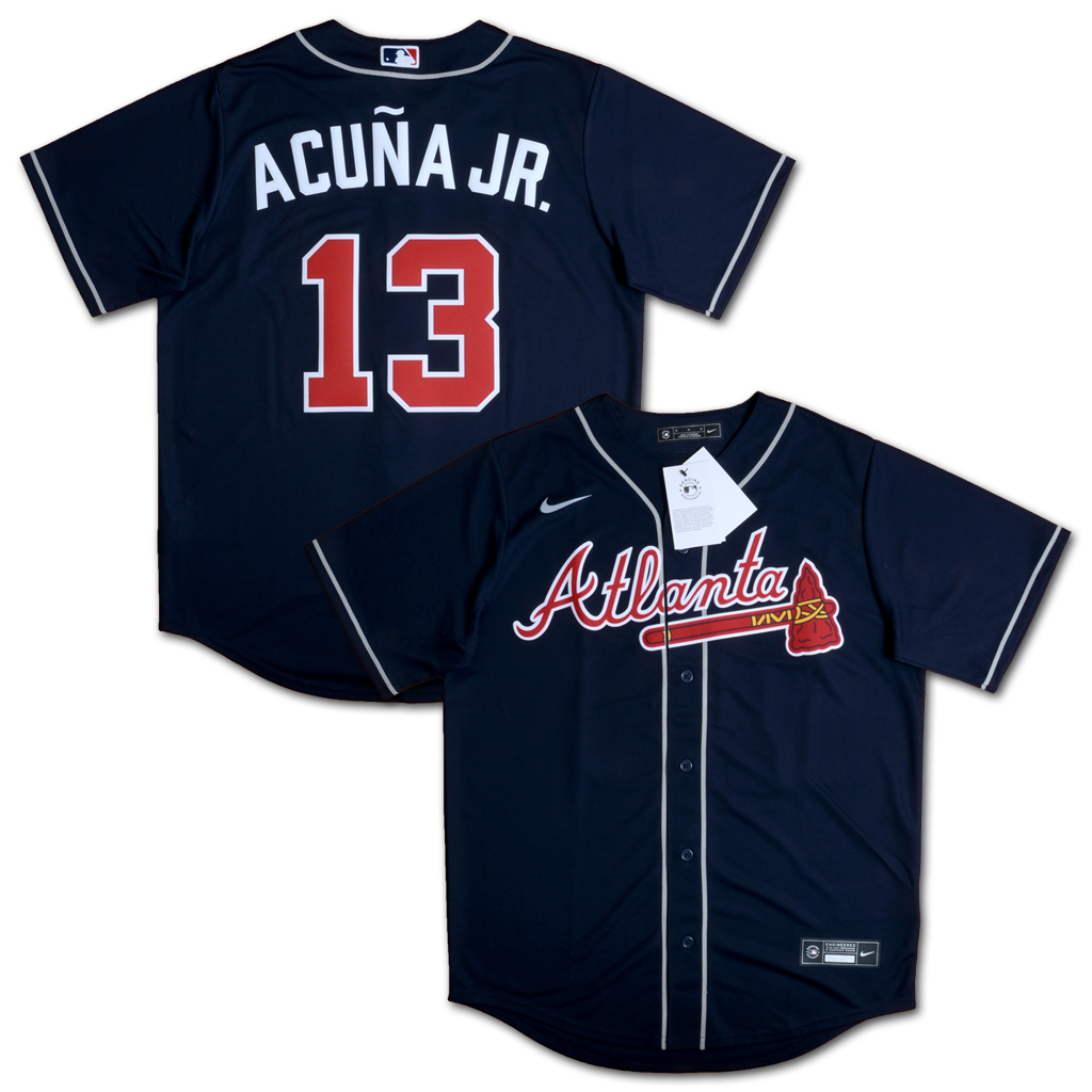 Nike 亞特蘭大勇士隊 Ronald Acuna Jr. 替代 球迷版 球衣