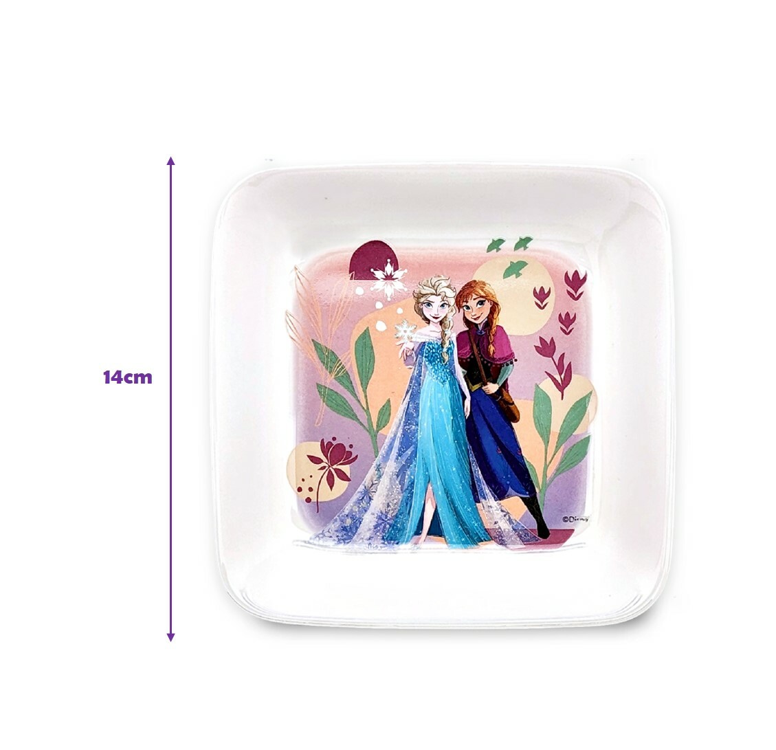 迪士尼魔雪奇緣 - 5.5 方形點心碟(科學瓷)