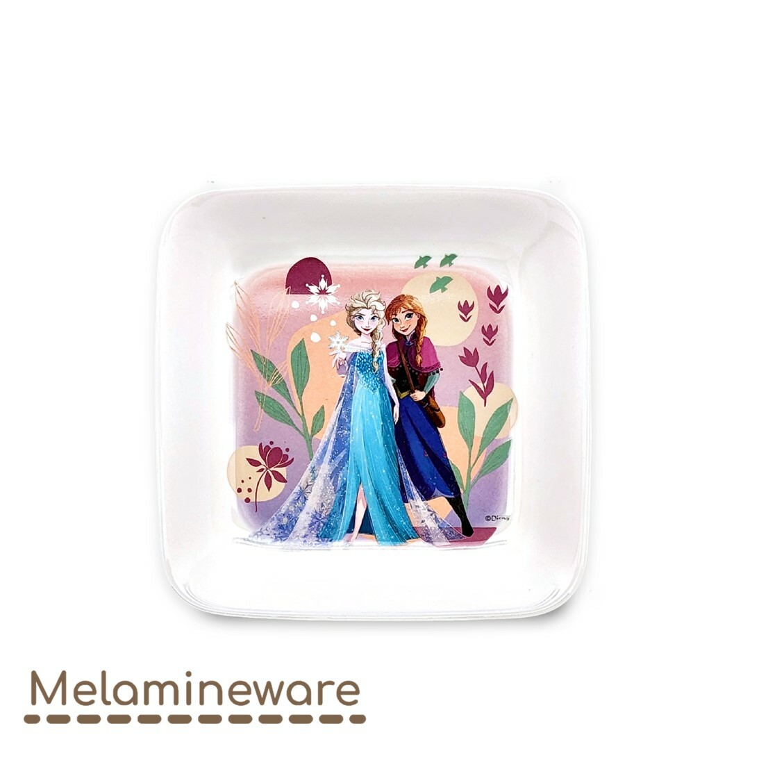 迪士尼魔雪奇緣 - 5.5 方形點心碟(科學瓷)