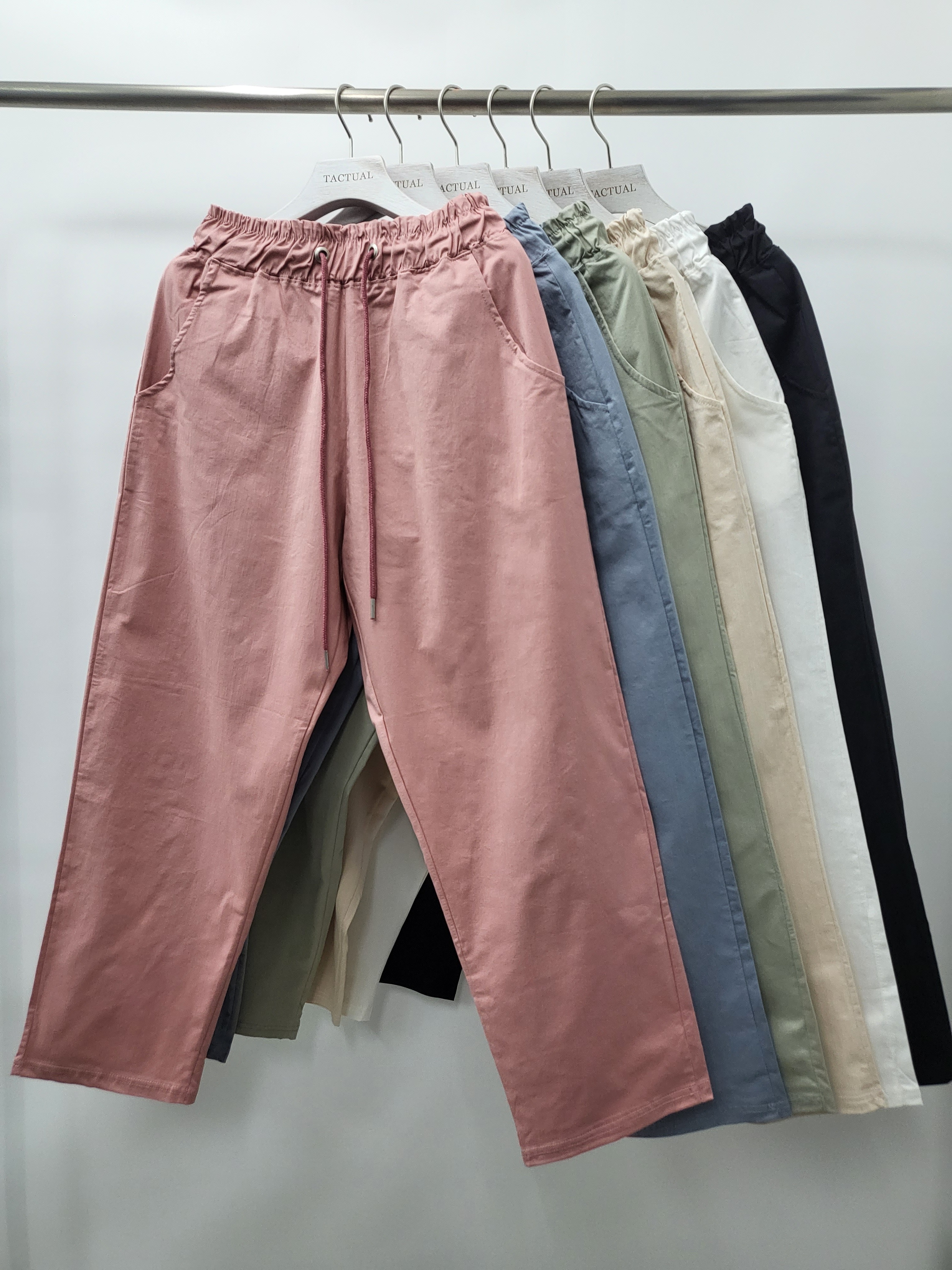 淨色鬆身褲 P2429