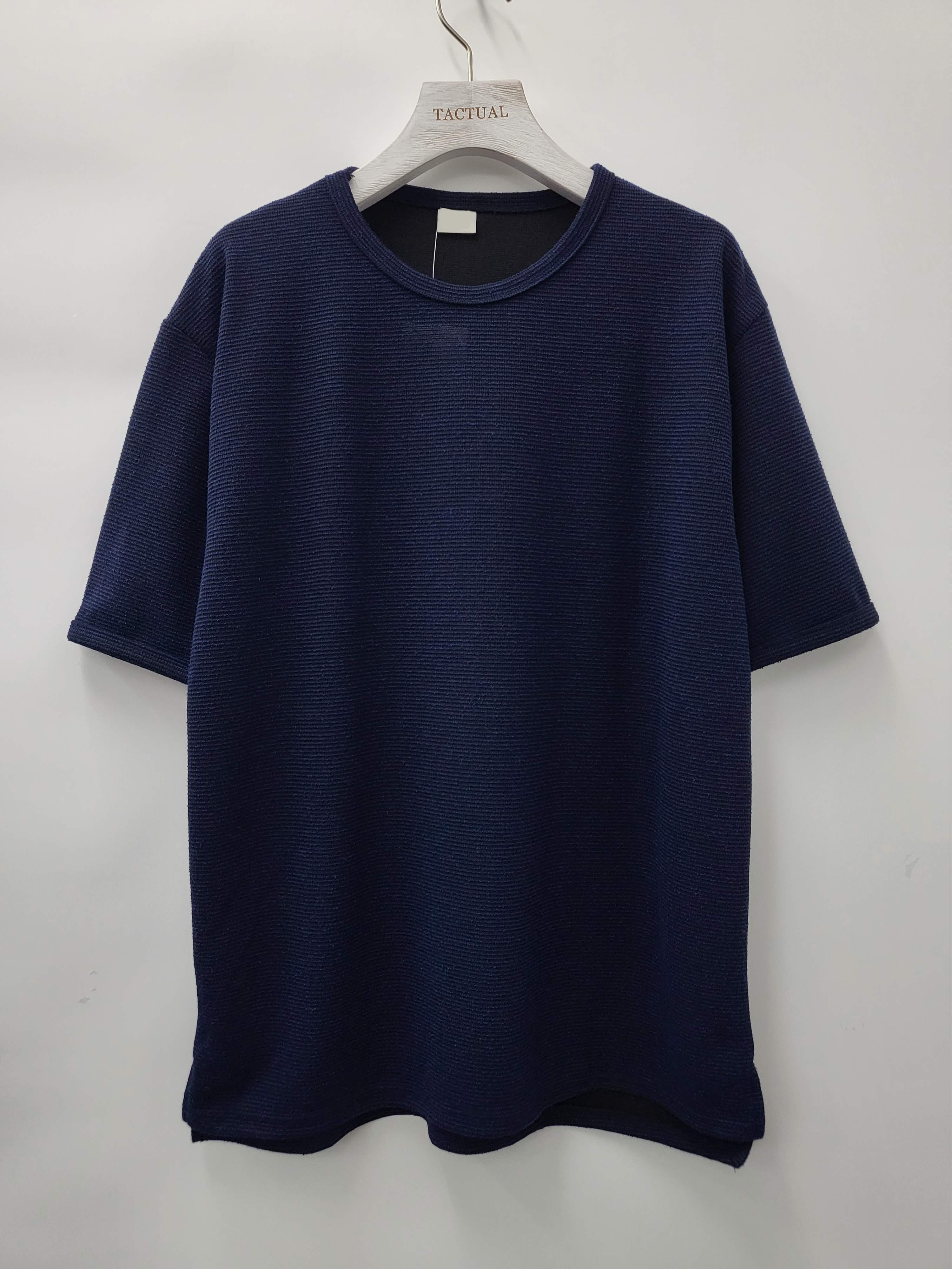 淨色暗橫紋短袖Tee T5025