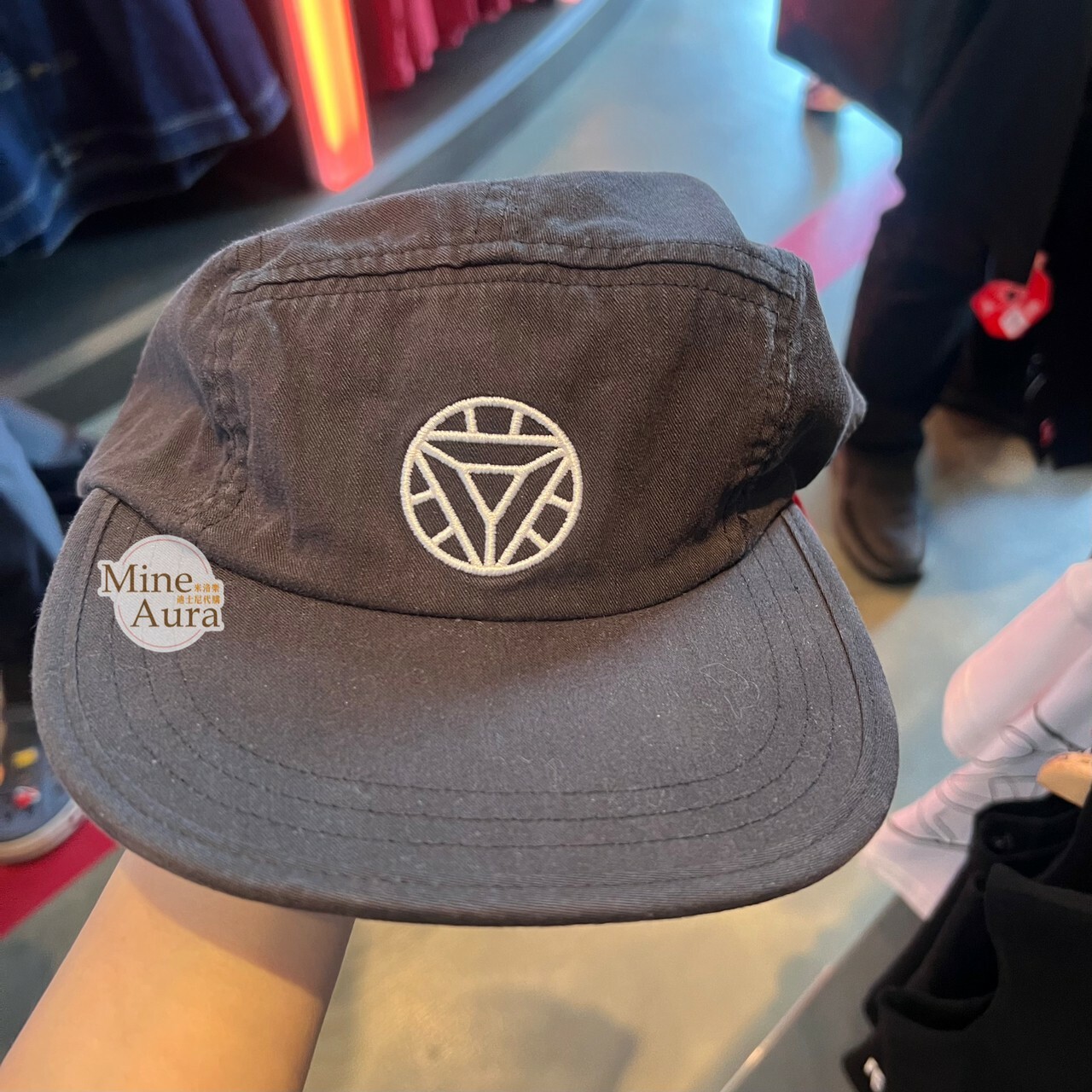 鋼鐵人 Iron Man 方舟反應爐 刺繡圖案 帽子 漫威 Marvel -香港迪士尼樂園