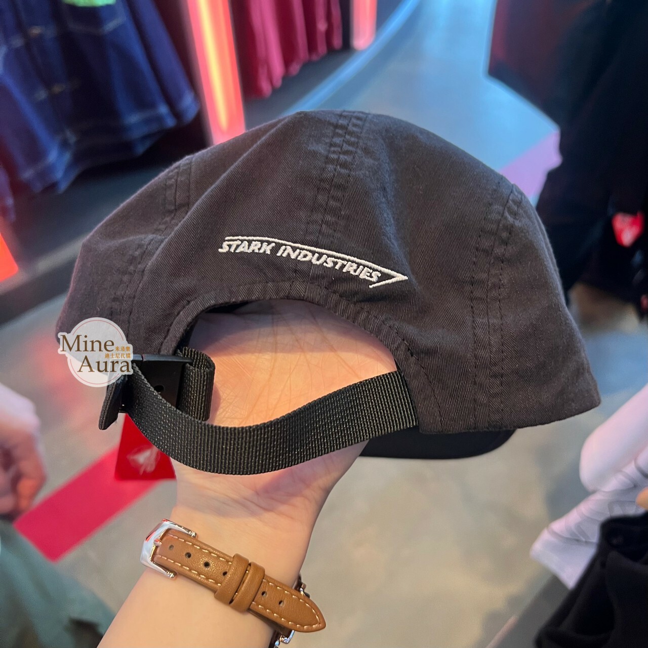 鋼鐵人 Iron Man 方舟反應爐 刺繡圖案 帽子 漫威 Marvel -香港迪士尼樂園