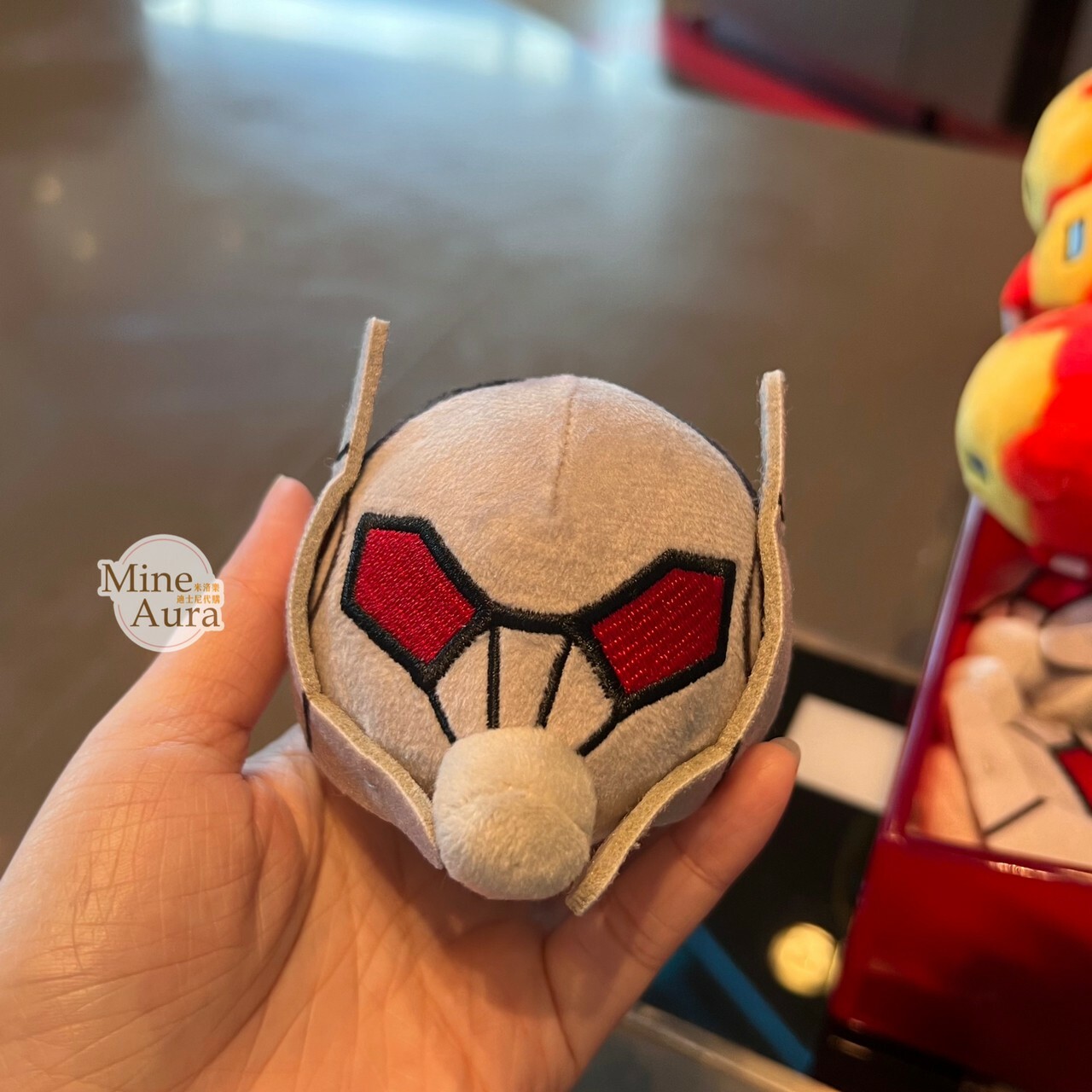 蟻人 Ant-Man 大頭絨毛 迷你公仔 娃娃 (搭配個人客製髮圈用) 漫威 Marvel -香港迪士尼樂園