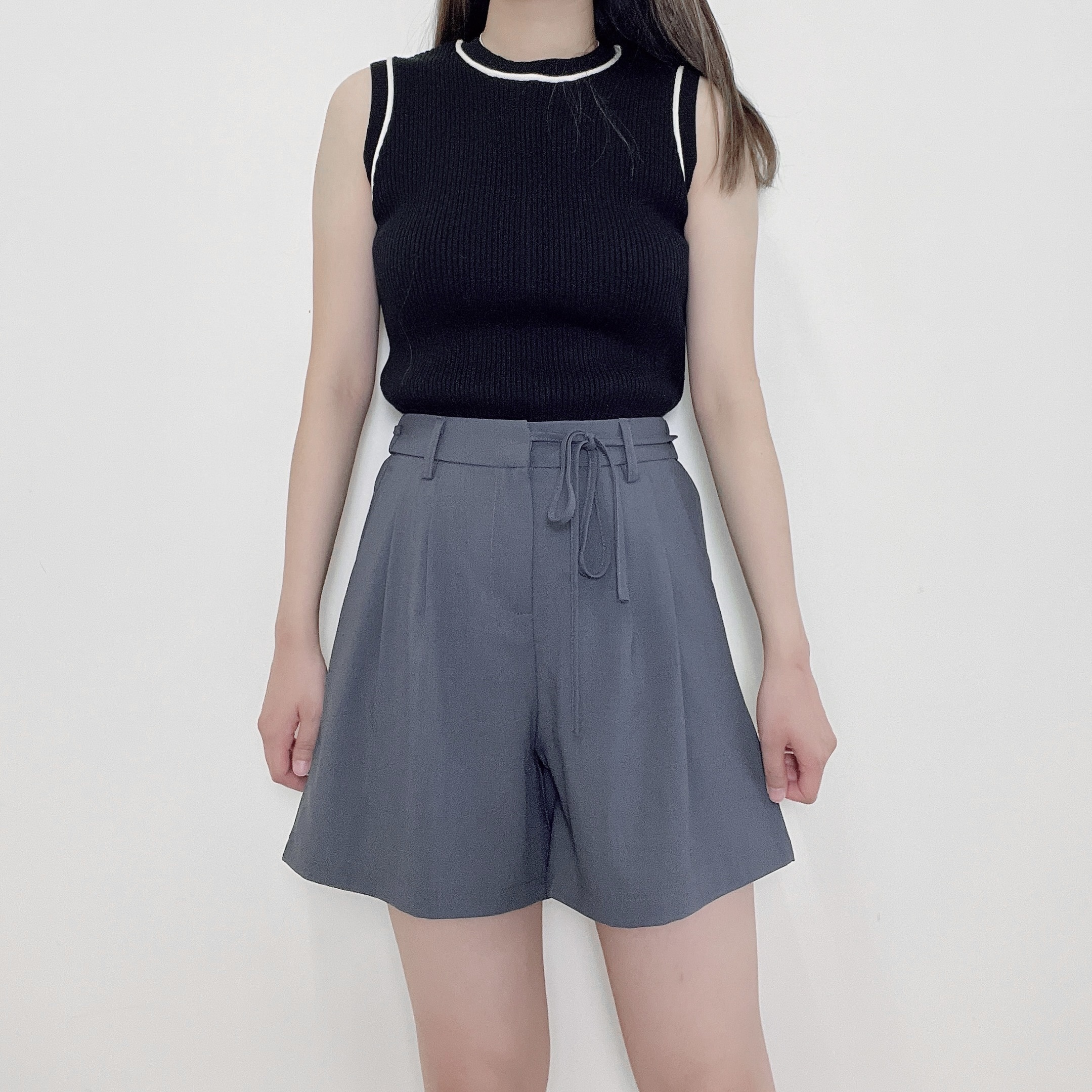 現貨 | 斯文拼色質感針織背心 (三色入)