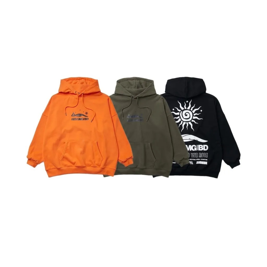 ASB II ADVENTURE HOODIE 三色