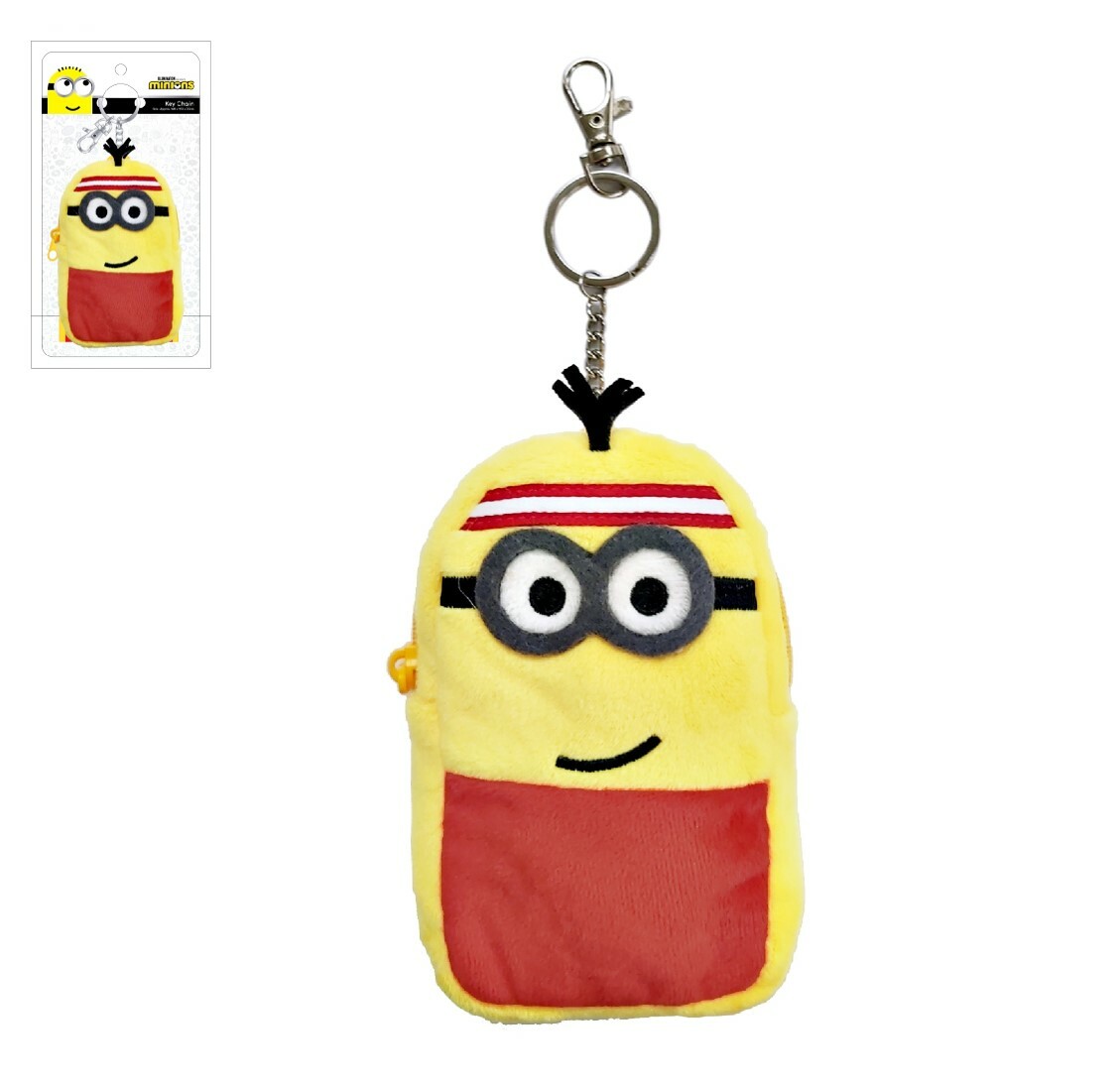 迷你兵團鎖匙扣飾物零錢包-Kevin