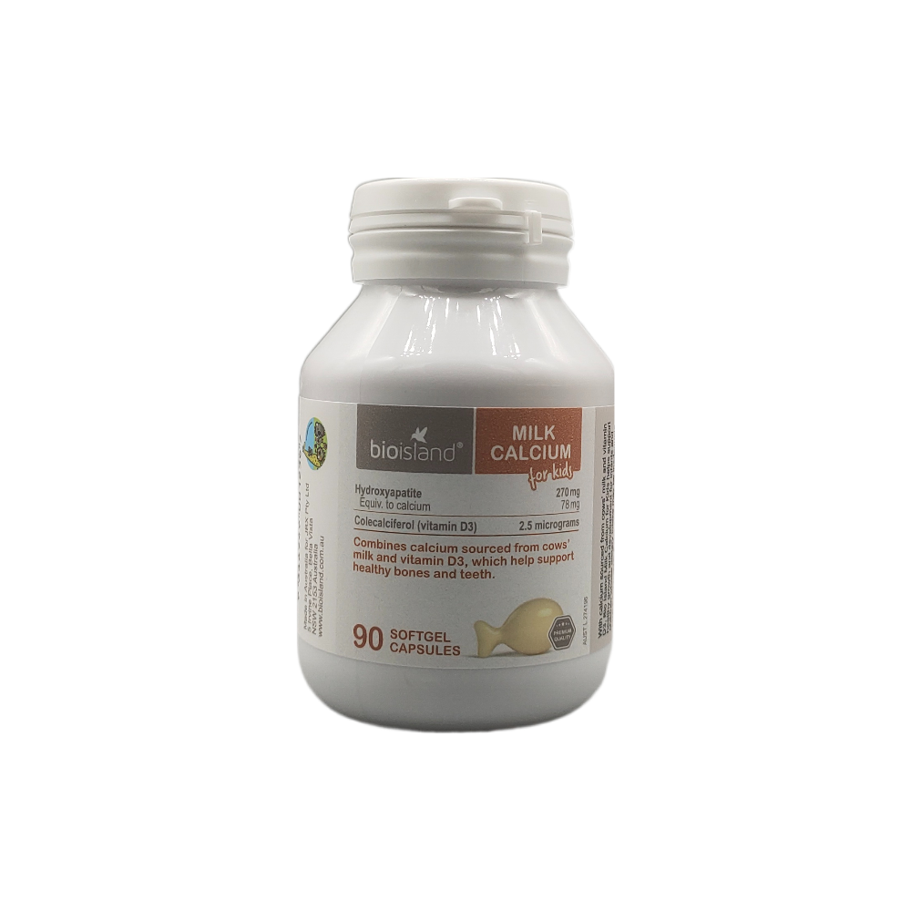 Bio Island Milk 兒童天然乳鈣90 粒