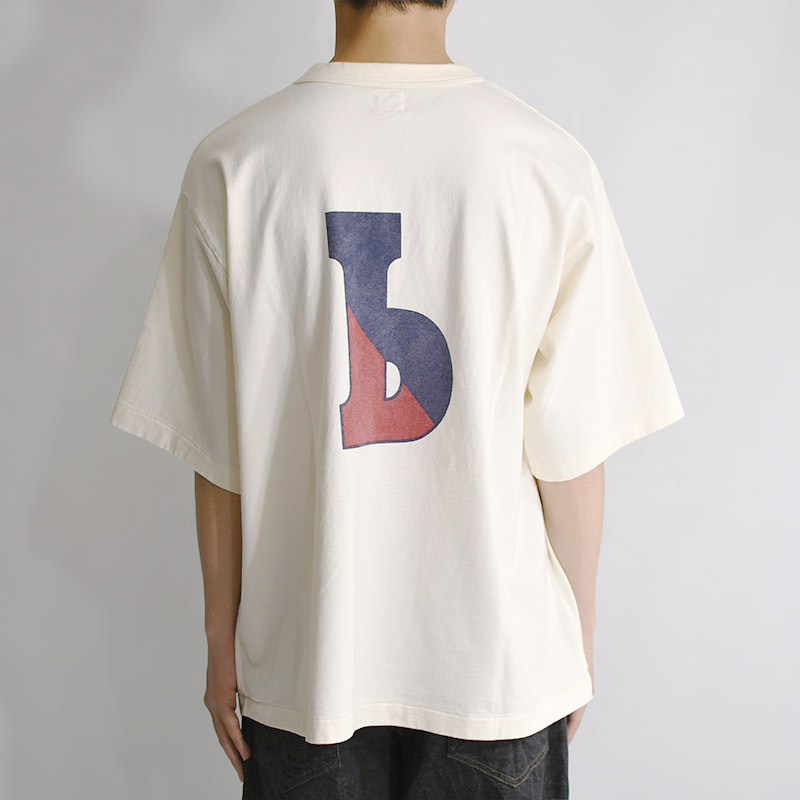 Cotton Rayon 88/12 Print Tee - b-ROOTSTOCK