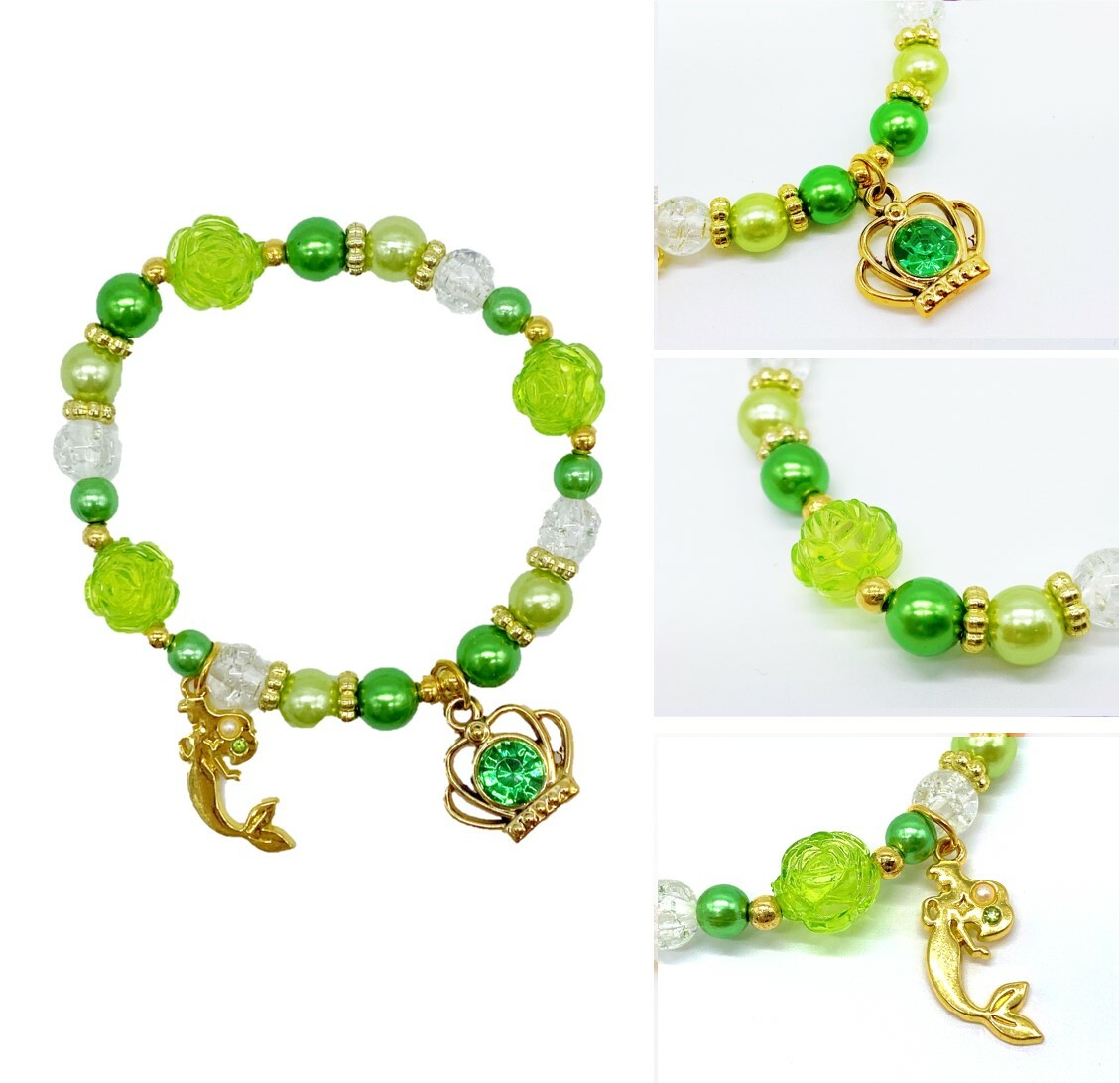 迪士尼公主吊飾手鍊(美人魚)(日本直送)