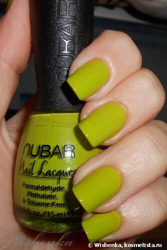Nubar 指甲油(孕婦可用) - Hot Lime Green - NE120