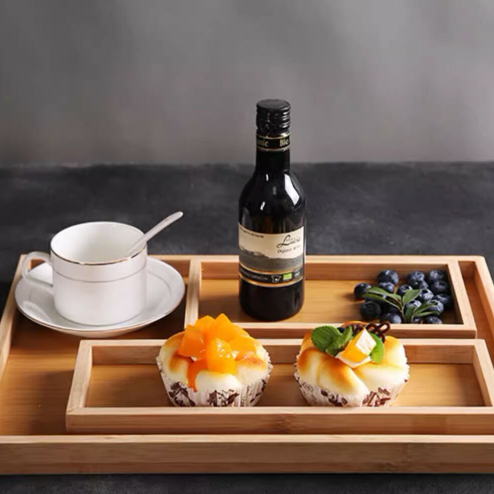 《2650》日式長方收納托盤(直角面)