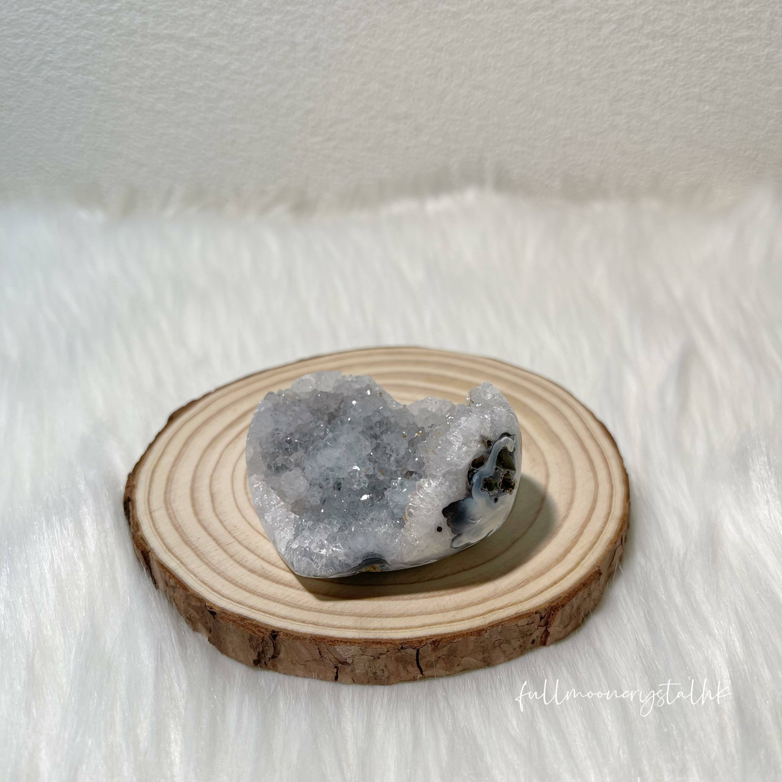 奇石瑪瑙水晶心心