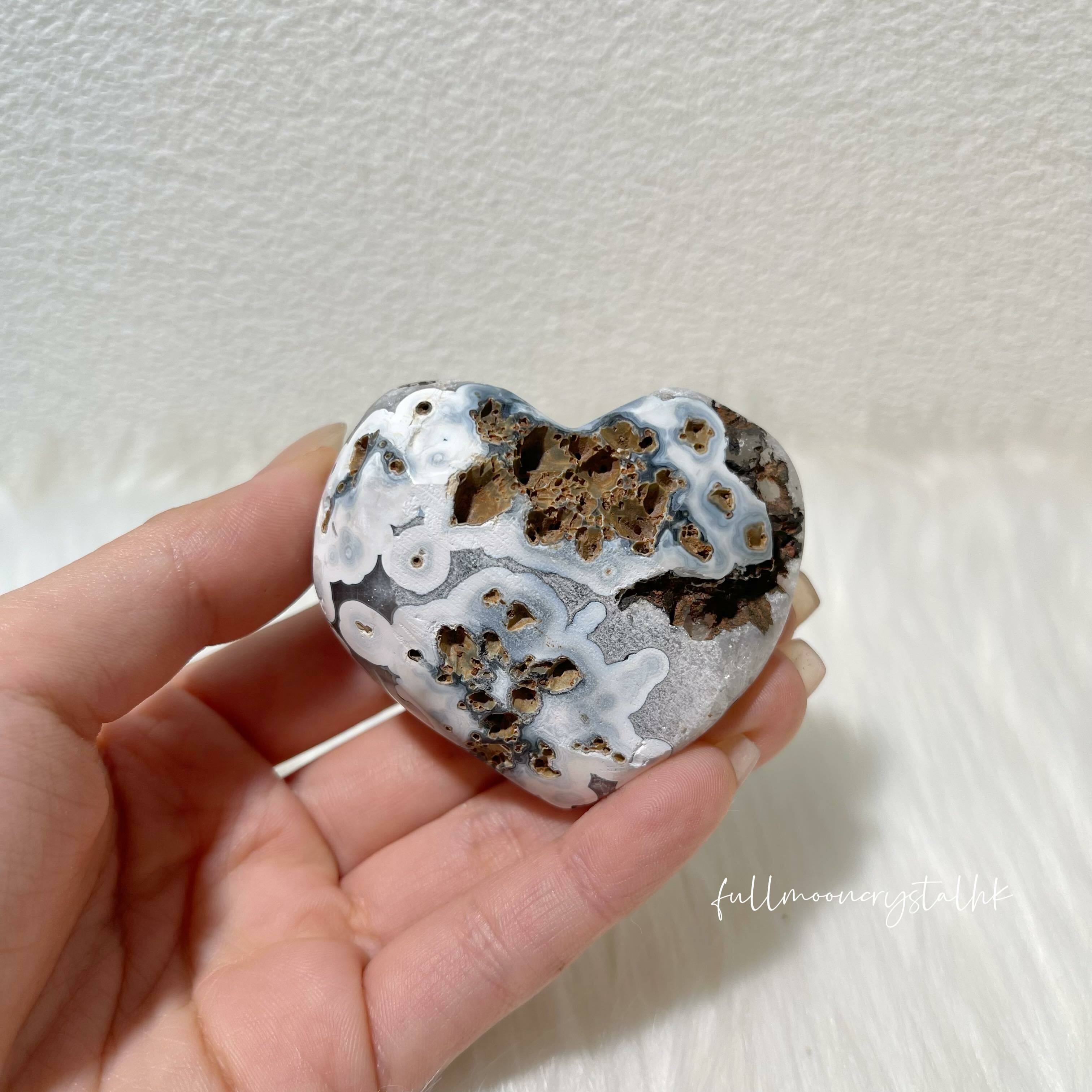 奇石瑪瑙水晶心心