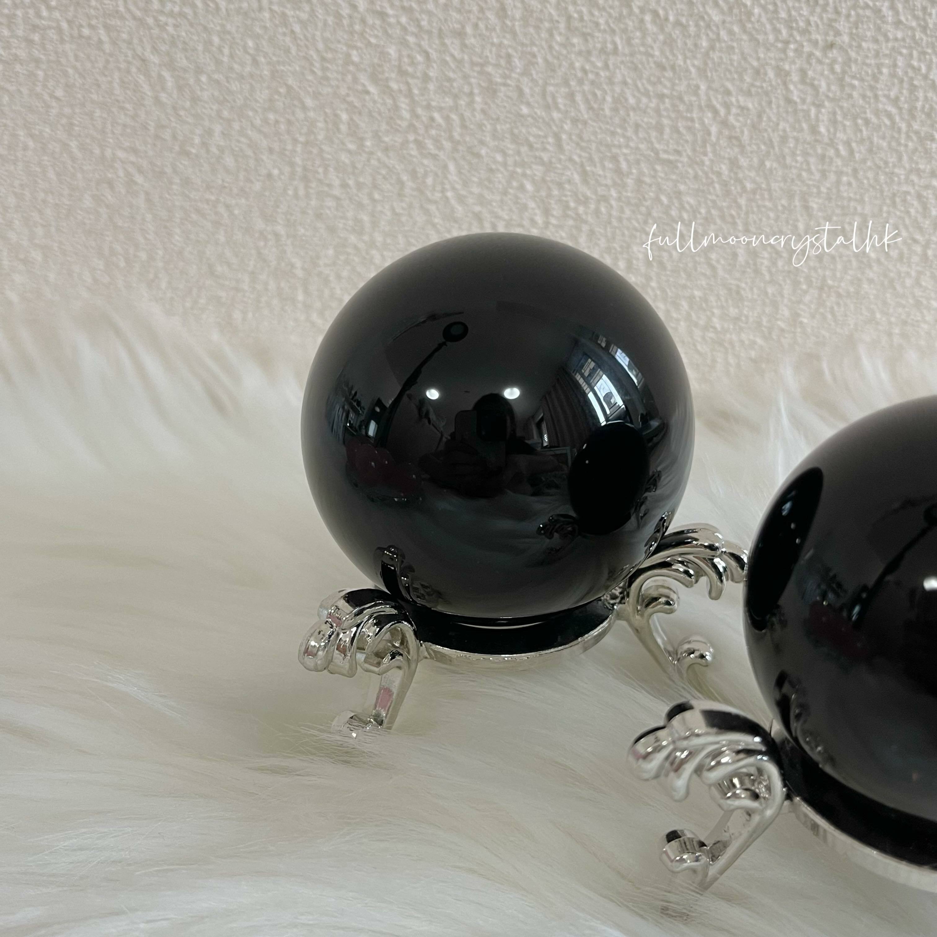 黑曜石水晶球