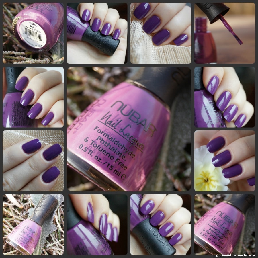 Nubar 指甲油(孕婦可用) - 'Cleopatra' Pyramid Purple - NCP24