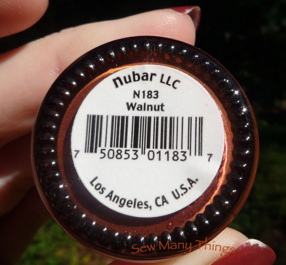 Nubar 指甲油(孕婦可用) - Walnut - N183