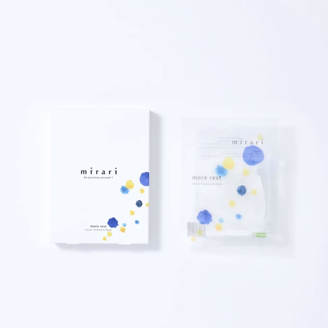 MIRARI More Rest Facial Treatment Mask 1 box 5枚入