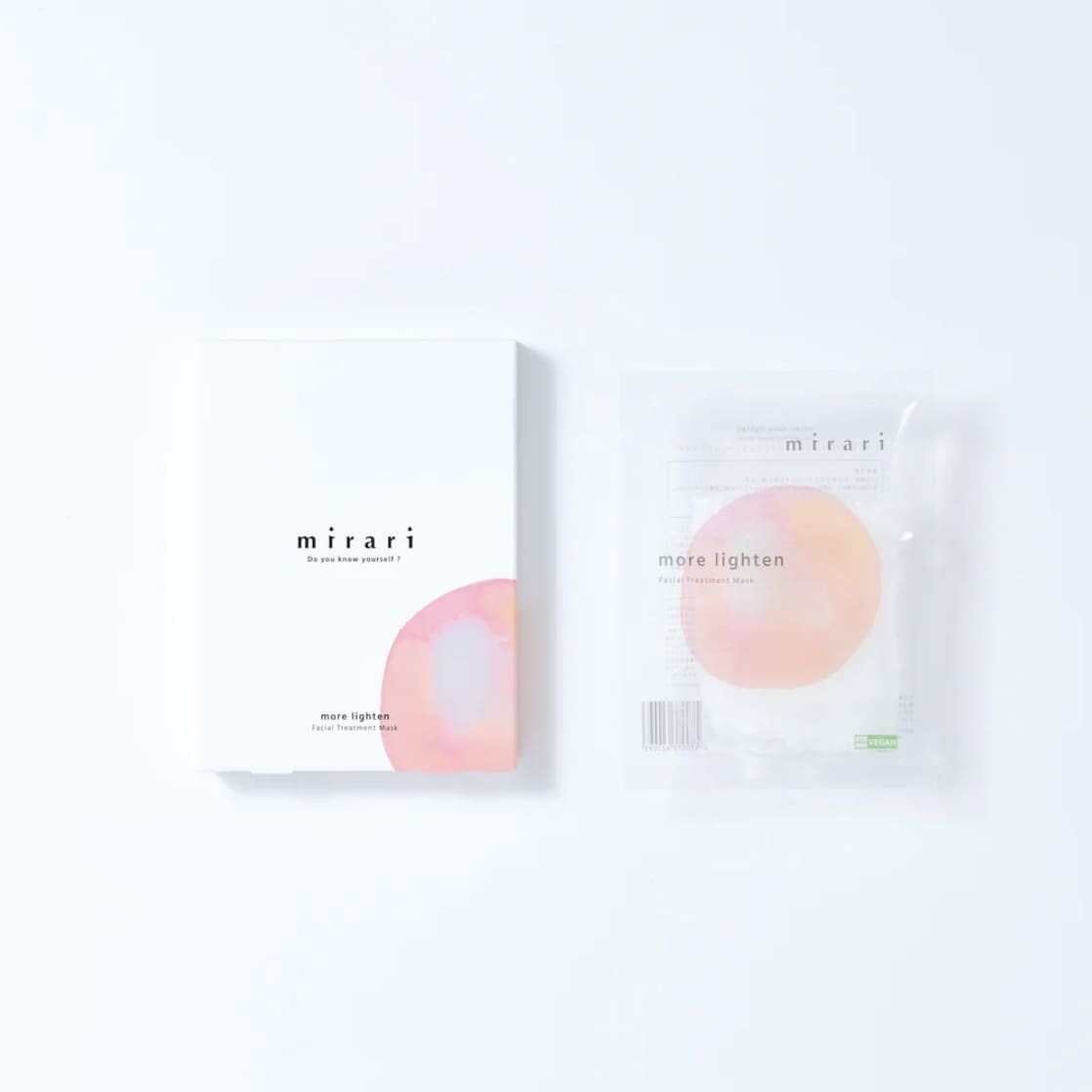MIRARI More Lighten Facial Treatment Mask 1 box 5枚入