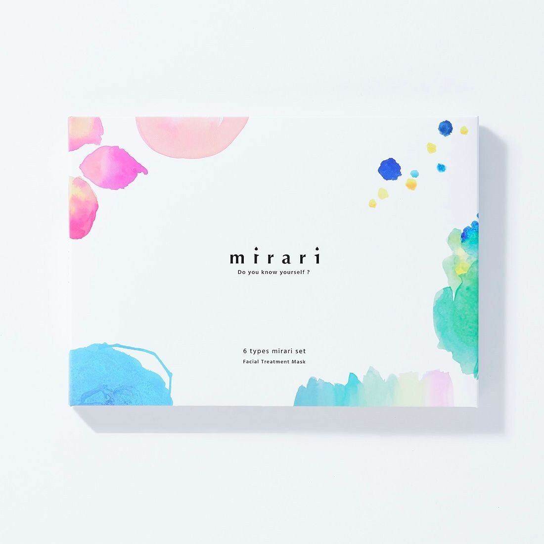 MIRARI 6 Types Mirari Set Facial Treatment Mask 1 box 6枚入