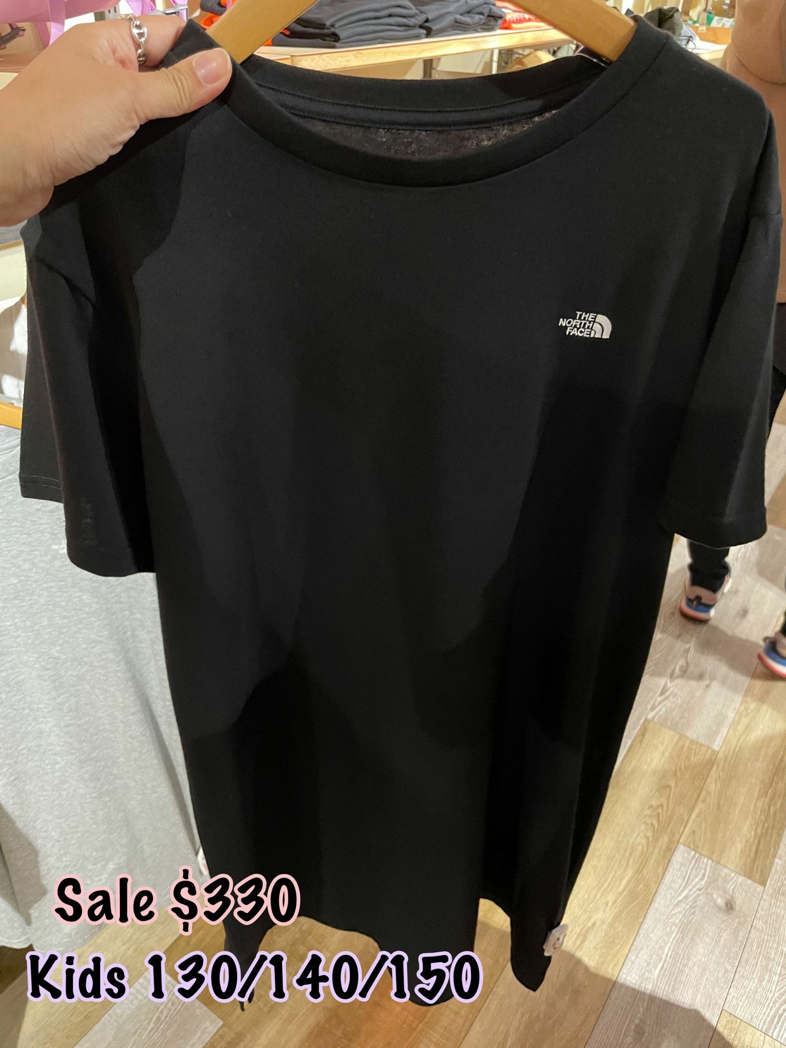 The North Face 小logo 短袖童裝連身裙