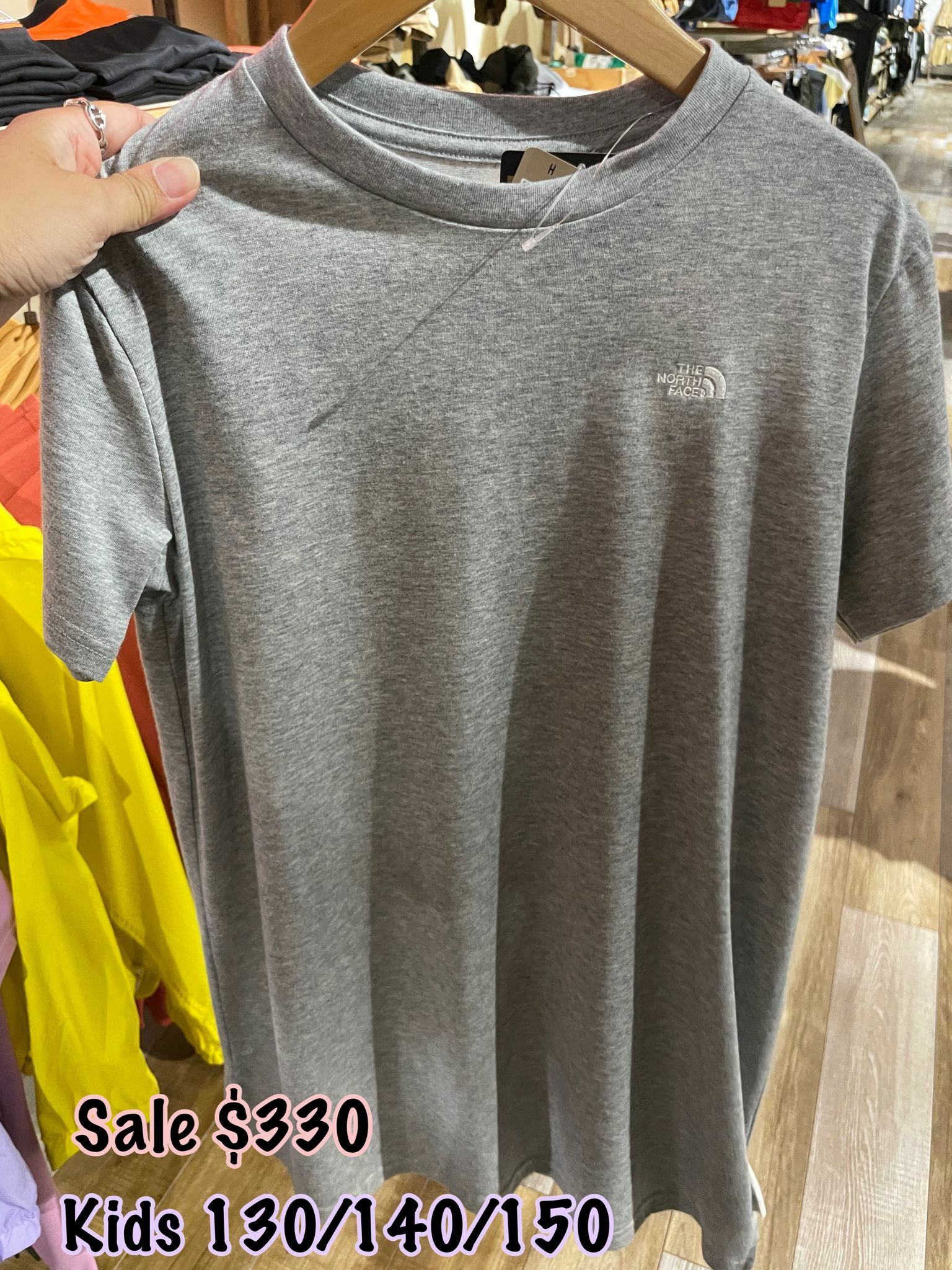 The North Face 小logo 短袖童裝連身裙