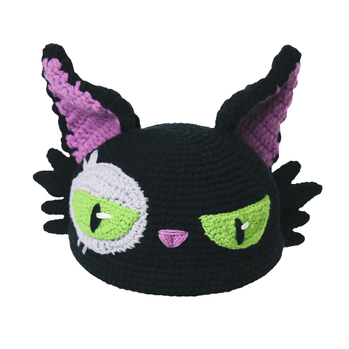 HK07 鈴芽之旅左大臣貓貓帽 / 手工針織毛帽