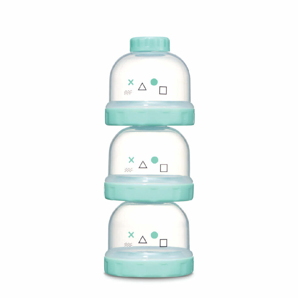 KUKU PLUS 純真之瞳疊疊樂奶粉罐 - 氣泡藍