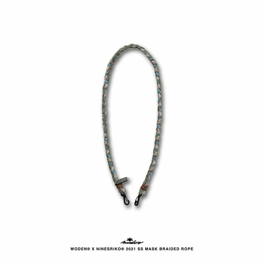 Woden® / NinesRiko® 2021 Spring & Summer Mask Braided Rope 機能編織吊繩